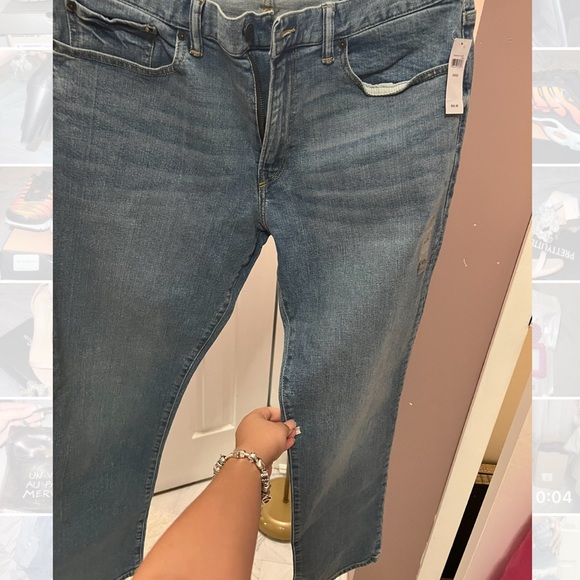 Mens solid blue jeans - Picture 3 of 3